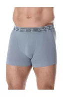 Majtki męskie - Bokserki męskie bawełniane Brubeck Comfort Cotton BX10050A stalowy - miniaturka - grafika 1
