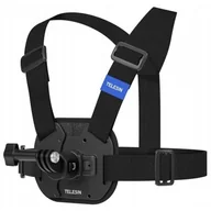Uchwyty samochodowe do telefonów - Uchwyt piersiowy TELESIN P2-CGP-02 do Apple iPhone 16 Pro Max/ GoPro Osmo - miniaturka - grafika 1