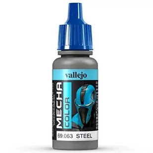 Vallejo Farba akrylowa Mecha Color - Steel / 17ml Vallejo 69063 - Kolejki i akcesoria - miniaturka - grafika 1
