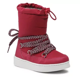 Śniegowce damskie - Śniegowce BIBI - Urban Boots 1049091 Pomegranate - grafika 1