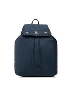 Plecaki - Tommy Hilfiger Plecak My Tommy Backpack AW0AW11995 Granatowy - miniaturka - grafika 1
