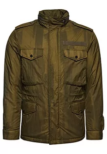 Kurtki męskie - Superdry Męska kurtka New Miltary M-65, Khaki Reverse Camo, XL - grafika 1