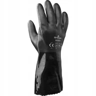 Rękawice robocze - RĘKAWICE EKONOMICZNE MONTAŻOWE POWLEKANE ROZMIAR L/9 CZARNE 2szt. - miniaturka - grafika 1