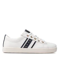 Buty dla dziewczynek - Sneakersy Geox J Kathe G. F J16EUF 00085 C0899 M Biały - miniaturka - grafika 1