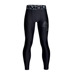 Under Armour JR HeatGear Armour leginsy 001 : Rozmiar - 152 cm - Pozostała odzież narciarska - miniaturka - grafika 1