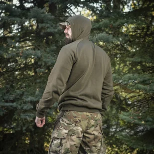 M-Tac - Bluza taktyczna Hoodie Cotton Raglan Hard - Dark Olive - 51388048 - Odzież taktyczna i umundurowanie - miniaturka - grafika 10