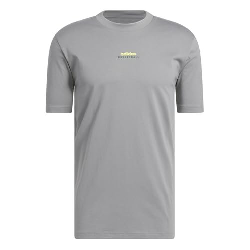 adidas Mężczyźni We Ball Together Graphic Tee, grey three, L