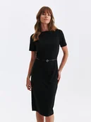 Sukienki - Sukienka damska czarna - SSU4733CA sukienka - TOP SECRET - Odzieżowy sklep internetowy TOP SECRET - miniaturka - grafika 1