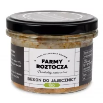 Farmy Roztocza Bekon do jajecznicy BIO 180 g Farmy Roztocza - Pasztet i przetwory mięsne - miniaturka - grafika 1