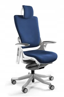 Fotel biurowy, krzesło biurowe Fotel biurowy Wau 2 ergonomia design biały ergo - Fotele i krzesła biurowe - miniaturka - grafika 1