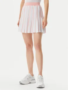 Guess Spódnica plisowana V5GD00 Z3D60 Biały Regular Fit - Spódnice - miniaturka - grafika 1
