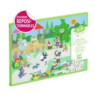 Zabawki kreatywne - Naklejki wielokrotnego użytku ORKIESTRA - miniaturka - grafika 1