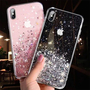 Wozinsky Star Glitter błyszczące etui pokrowiec z brokatem Xiaomi Redmi K40 Pro+ / K40 Pro / K40 / Poco F3 różowy - Etui i futerały do telefonów - miniaturka - grafika 11