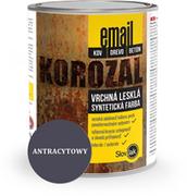 Korozal - farba do metalu ANTRACYTOWY, 0,75 L