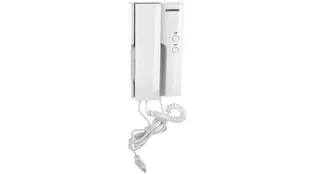 Unifon słuchawkowy 2 przyciski 230V biały DP-2HPR - Wideodomofony - miniaturka - grafika 1