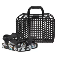 Buty dla dziewczynek - Sandały Melissa Mini Melissa Playtime Inf 35691 Black/Blue AU887 - miniaturka - grafika 1