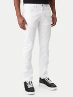 Spodnie męskie - KARL LAGERFELD Jeansy 265501 561805 Biały Slim Fit - miniaturka - grafika 1
