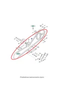 Części i akcesoria do maszyn rolniczych - CNH PAS SEPERATORA RH NEW HOLLAND 84038109 - miniaturka - grafika 1