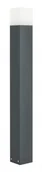 Lampy ogrodowe - Cube Nowoczesny słupek ogrodowy Max 100 cm ciemny popiel CB-MAX 1000 DG - miniaturka - grafika 1