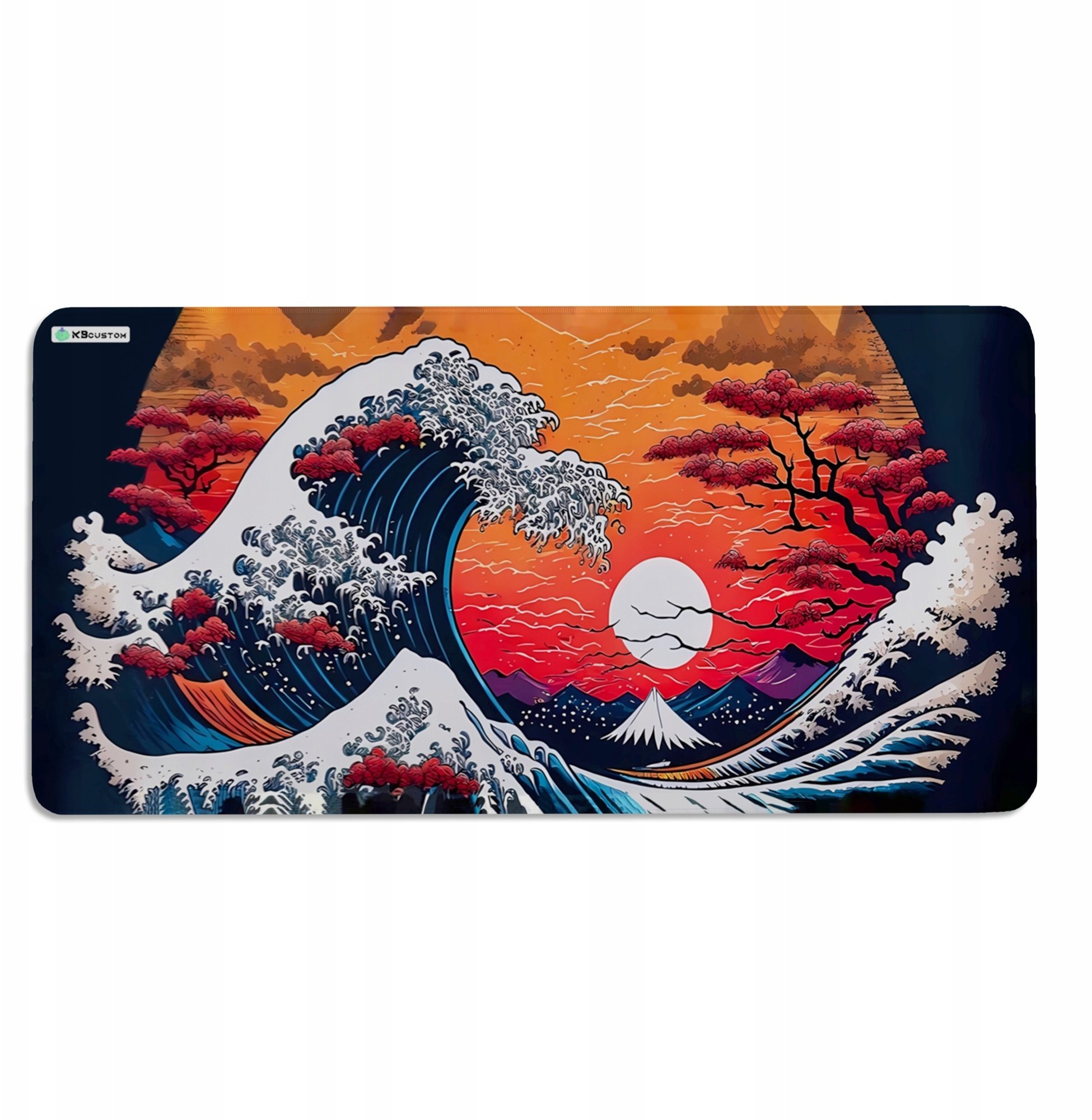 Podkładka KBcustom DUŻA PODKŁADKA MATA POD MYSZKĘ MYSZ 120x60cm XXXL KBcustom Na Biurko Sea 27