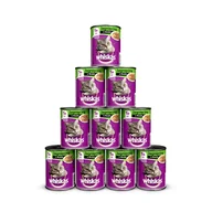 Mokra karma dla kotów - Whiskas Adult puszka12 x 400g mokra karma dla kotów z jagnięciną w sosie 41898-uniw - miniaturka - grafika 1