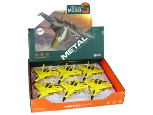 Samolot Myśliwski Napęd Frykcyjny 1:72 Żółty - Modele zdalnie sterowane - miniaturka - grafika 5