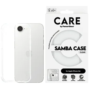Etui CARE by PanzerGlass Fashion do iPhone 16e przezroczysty - Etui i futerały do telefonów - miniaturka - grafika 1