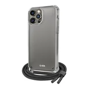 Etui i futerały do telefonów - SBS TESCROPEIP13PK pokrowiec na telefon komórkowy 15,5 cm (6.1") Czarny, Przezroczysty - miniaturka - grafika 1