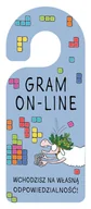 Gadżety do domu - HENRY Zawieszka na klamkę Gra 441623 - miniaturka - grafika 1
