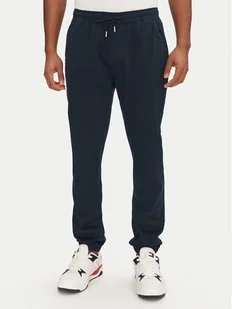 Tommy Jeans Joggery Austin DM0DM20283 Granatowy Slim Fit - Spodnie męskie - miniaturka - grafika 1