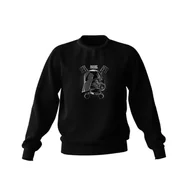 Odzież do sportów motorowych - Czarna bluza BOOST VADER-S - miniaturka - grafika 1