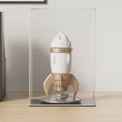 Półki do salonu - vidaXL Pudełko ekspozycyjne, przezroczyste, 17x12x25 cm, akrylowe - miniaturka - grafika 1