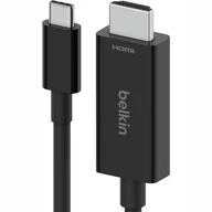 Kable komputerowe i do monitorów - Belkin Kabel USB-C HDMI 2.1 8K/60Hz 2m - darmowy odbiór w 22 miastach i bezpłatny zwrot Paczkomatem aż do 15 dni - miniaturka - grafika 1