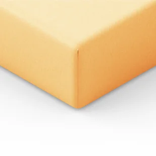 Prześcieradło jersey z gumką 180x200 żółte - Prześcieradła - miniaturka - grafika 1