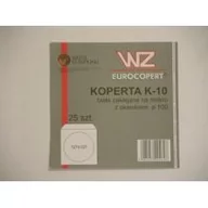 Pudełka i akcesoria na płyty CD - WZ Eurocopert WZ Eurocopert Koperta na płyte 25 sztuk K10BID0SK25ST00/B - miniaturka - grafika 1