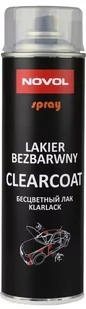 Novol - Clearcoat lakier bezbarwny w sprayu 500ml - Chemia warsztatowa - miniaturka - grafika 1