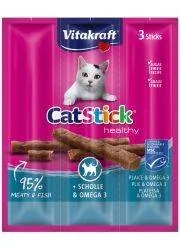 Vitakraft Vitakraft Kabanosy Cat Stick Mini z flądrą 3x18g 43204-uniw - Przysmaki dla psów - miniaturka - grafika 1