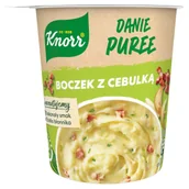 Dania w proszku - Knorr Danie w kubku puree z boczkiem i cebulką - miniaturka - grafika 1