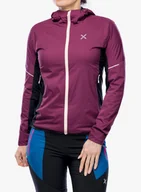 Kurtki narciarskie - Kurtka softshell damska Montura Eiger Light Jacket - wine red/light rose - miniaturka - grafika 1