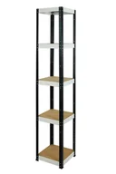 Szafy i regały magazynowe - Regał Helios magazynowy metalowy HBW_180X035X35_5_0WZ ilość półek 5 nośność 175 kg / Wamar-Sosenka - miniaturka - grafika 1