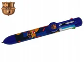 Długopisy - Długopis szkolny FC Barcelona niebieski czarny dla dzieci prezent 8 kolorów - miniaturka - grafika 1