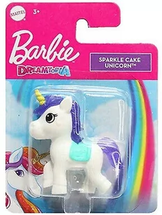 Mattel Barbie Mini Unicorn Sparkle Cake 5cm - Lalki dla dziewczynek - miniaturka - grafika 1