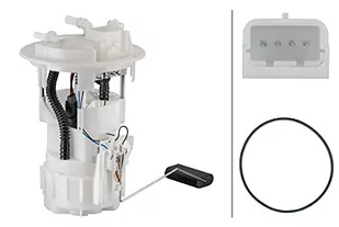 HELLA 8TF 358 106-911 Zespół zasilający w paliwo - elektryczny - 4- biegunowy - z uszczelnieniem/z czujnikiem poziomu paliwa - Pompy paliwa - miniaturka - grafika 1