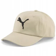 Czapki i chusty sportowe męskie - Czapka Puma Essential Cat Logo BB Cap 024587-02 beżowy one size - miniaturka - grafika 1