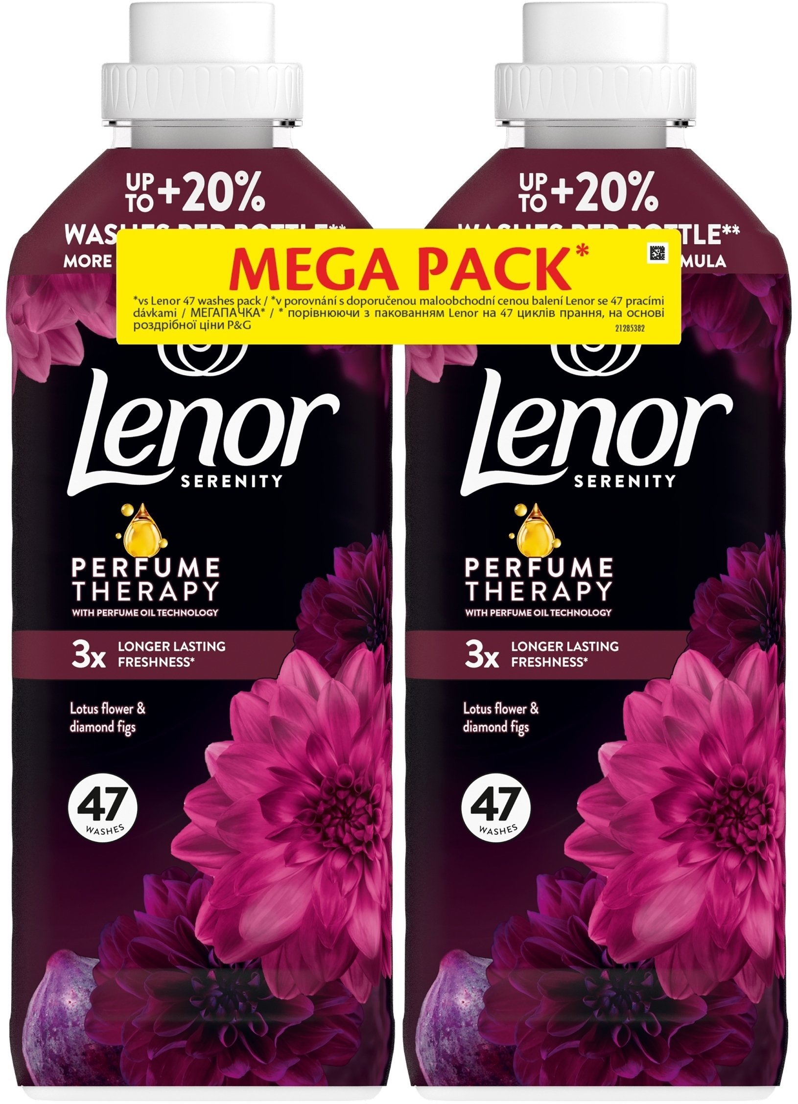 SOFTENER LENOR LOTUS+FIGS 2X987ML