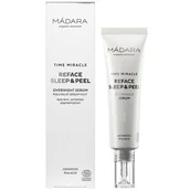 Serum do twarzy - Madara Madara Time Miracle Reface Sleep &amp; Pell Złuszczające serum na noc 30 ml - miniaturka - grafika 1