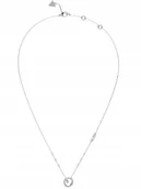Naszyjniki - Guess Tiny Dancer srebrny naszyjnik z kryształkami JUBN04657JW - miniaturka - grafika 1