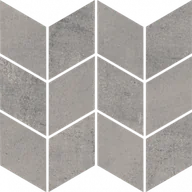 Płytki ceramiczne - Paradyż SPACE GRAFIT MOZAIKA CIĘTA ROMB BRAID POLER 20,5X23,8 SPACE GRAFIT MOZAIKA CIĘTA ROMB BRAID POLER 20,5X23,8 - miniaturka - grafika 1
