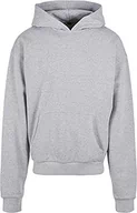 Bluzy męskie - Build Your Brand Męska bluza z kapturem Ultra Heavy Cotton Box Hoody, męska bluza z kapturem, dostępna w wielu różnych kolorach, rozmiary od XS do 5XL, Ready For Dye, 3XL - miniaturka - grafika 1