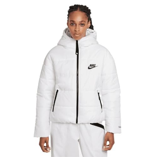 Nike FB7672-100 W NSW ESSTL THRMR CLSC PUFFER Kurtka Damska WHITE/BLACK Rozmiar 2XL